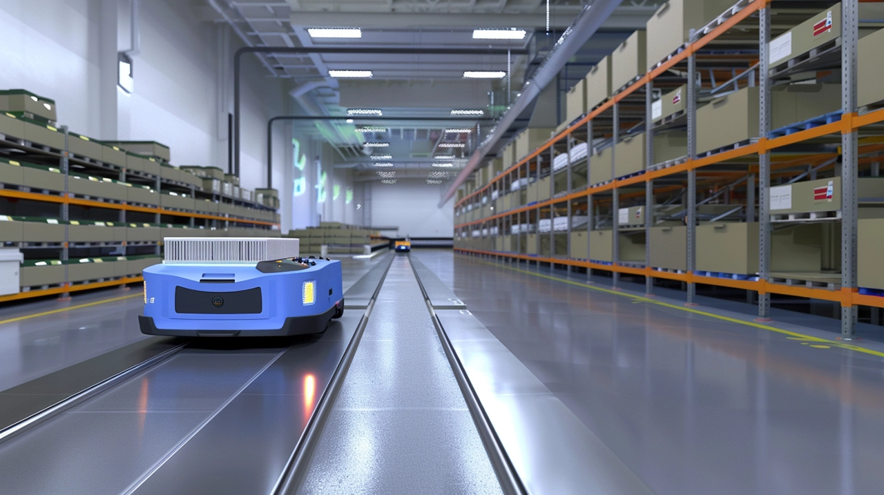 The secret weapon to improve the efficiency of warehousing and logistics - WIRELESSPT's AGV robot ch