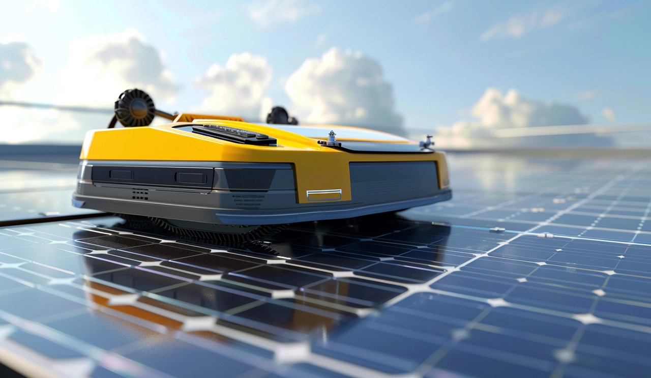 Wireless charging for photovoltaic panel automatic cleaning robots: The future choice for efficient 