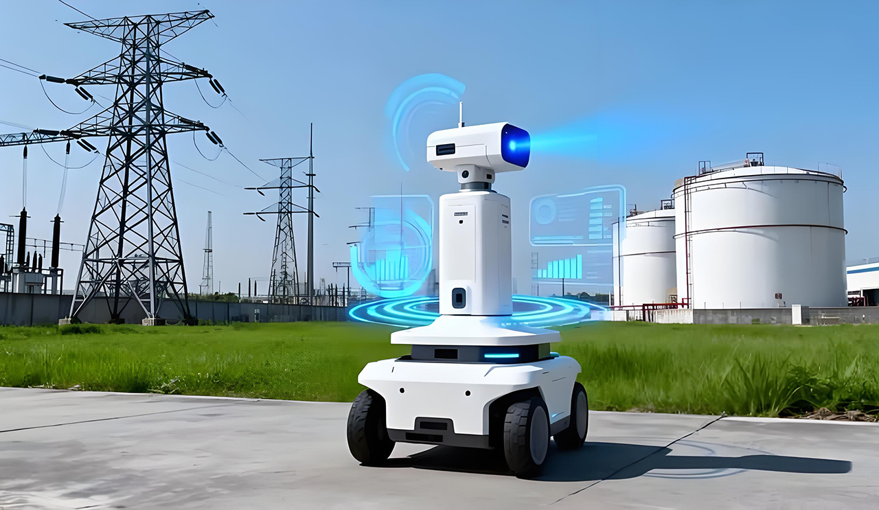 Electricity inspection robot receives wireless power, revolutionizing the energy supply for substations as "safety sentinels" 